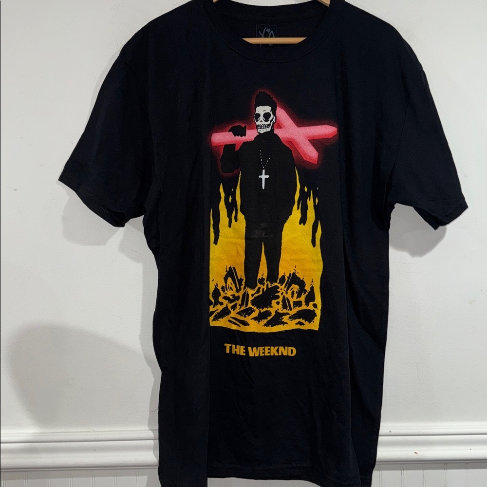 The Weekend XO concert Tee cotton XL band short sleeve soft